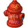 chicken royal fire hydrant symbol