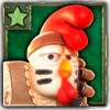 chicken squad deluxe chicken fighter symbol