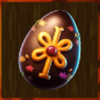 choco bunny hop brown egg symbol
