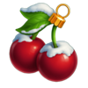 christmas coin cherries symbol
