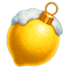 christmas coin lemon symbol