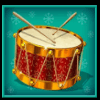 christmas fortune drums symbol