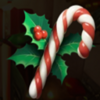 christmas spins candy symbol