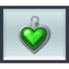 christmas tree of wonders green heart symbol