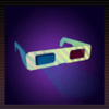 cinema classics 3d glasses symbol