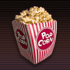 cinema classics popcorn symbol