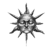 circle of life sun symbol