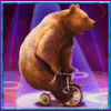 circus brilliant bear symbol