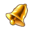 clover coin combo bell symbol