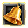 clover rush 1000 gold bell symbol
