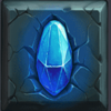 clover stone blue symbol