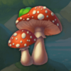 clover the rainbow mushrooms symbol