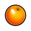 coin dazzle orange symbol