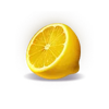 coin nonet lightning lemon symbol