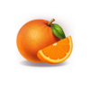 coin nonet lightning orange symbol