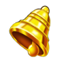 coin splash bell symbol