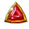 coins of christmas hold and win red symbol