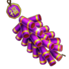 coins of dragon hold and win purple firecrackers symbol