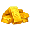 coins of oinks gold bars symbol