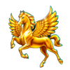 coins of zeus hold and win horse symbol