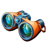 congo the kong quest binoculars symbol