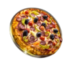 cook the chef symbol pizza