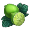 copacabana treasures limes mint symbol