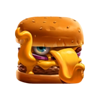 cosmic diner deluxe burger symbol