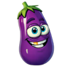 crazy crops eggplant symbol