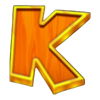 crazy tiki hold and win k symbol