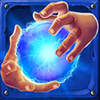 crazy wizard warlock wilds sphere symbol