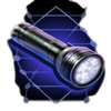 crime scene investigation flashlight symbol