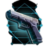 crime scene investigation gun symbol
