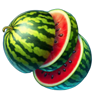 crouching tiger watermelon symbol