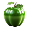 crown of afrodita green apple symbol