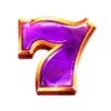 crown triumph 7s hold and win purple seven symbol