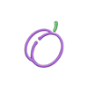crypto crown 40 neon plum symbol