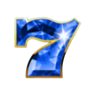 crystal jewels 7 blue symbol