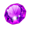 crystal jewels purple symbol