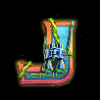 crystal vault j letter symbol