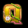crystal vault q letter symbol