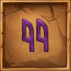 curse of the pharaoh bonus buy fourty four symbol