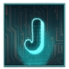 cyber pup megaways j symbol