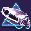 cyber race car symbol