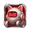 cybercats 2088 clock symbol