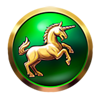 cygnus 4 green golden unicorn symbol