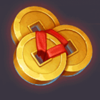 dancing lanters coins symbol