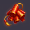 dancing lanters firecrackers symbol