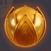 dancing lanters gold symbol