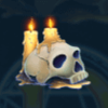 dark spells skull symbol